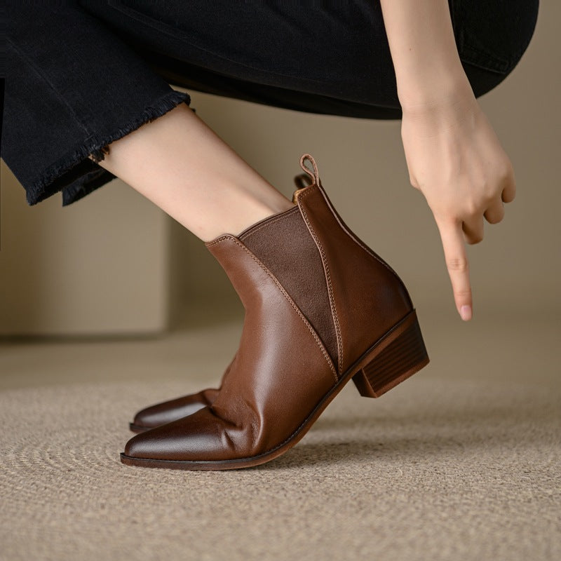 Helen | Leather Boots