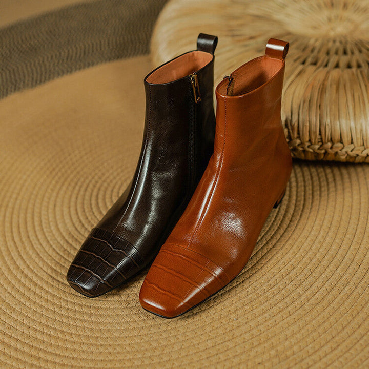 Christine | Leather Boots
