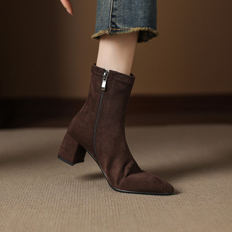 Cheryl | Suede Boots