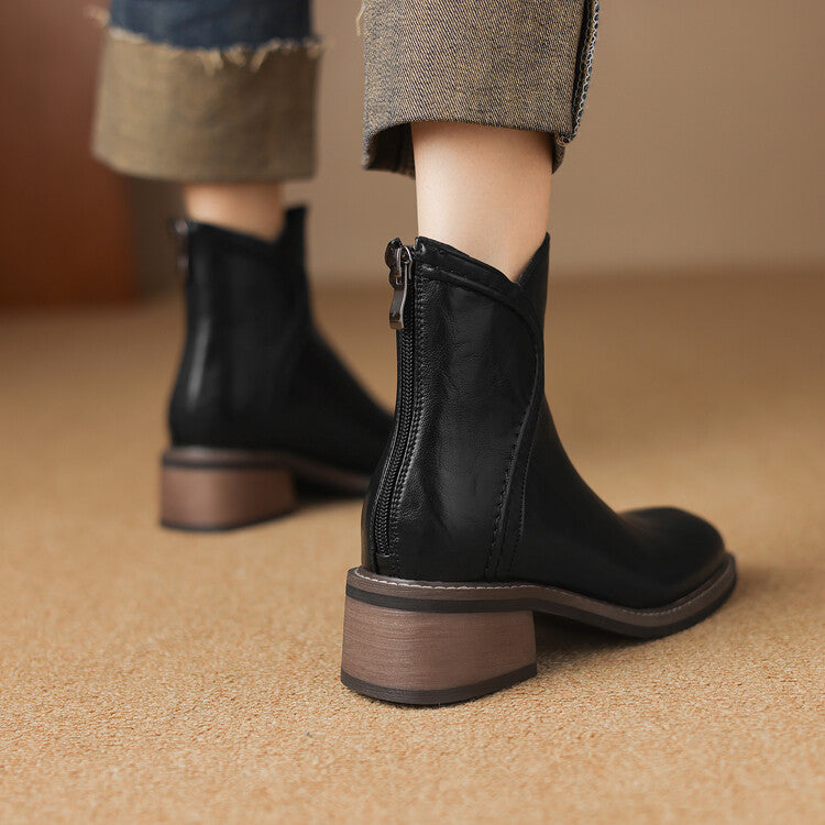 Lynette | Leather Boots
