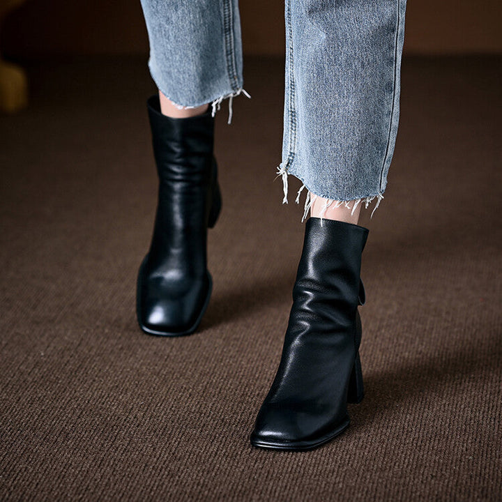 Kathryn | Leather Boots