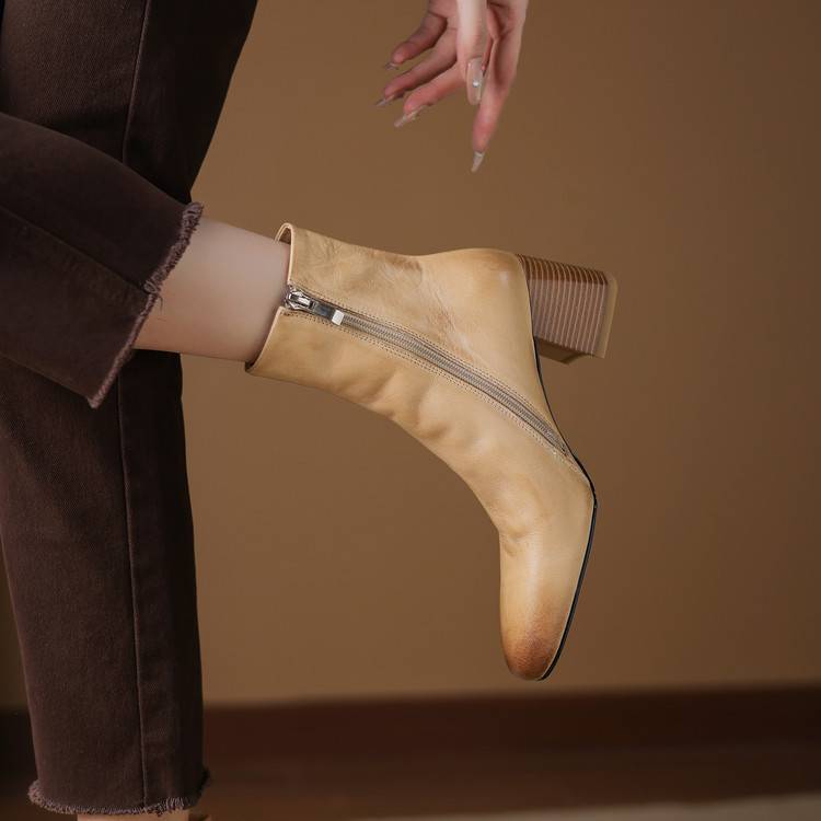 Bernadette | Leather Boots