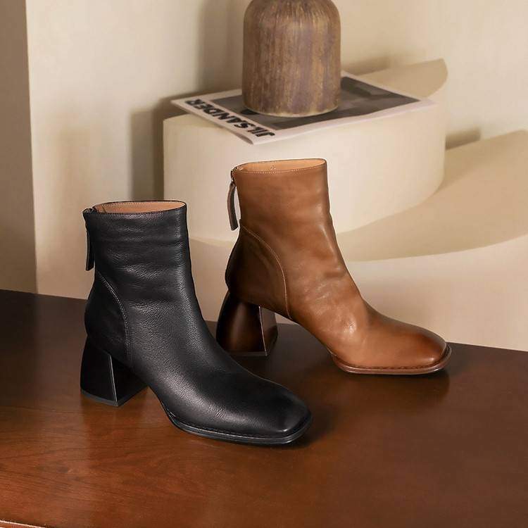 Maree | Leather Boots