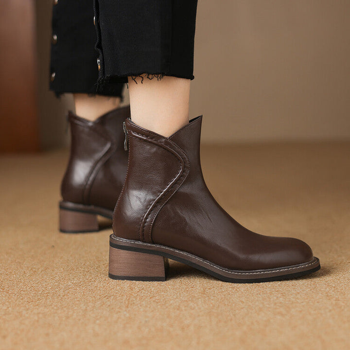 Lynette | Leather Boots