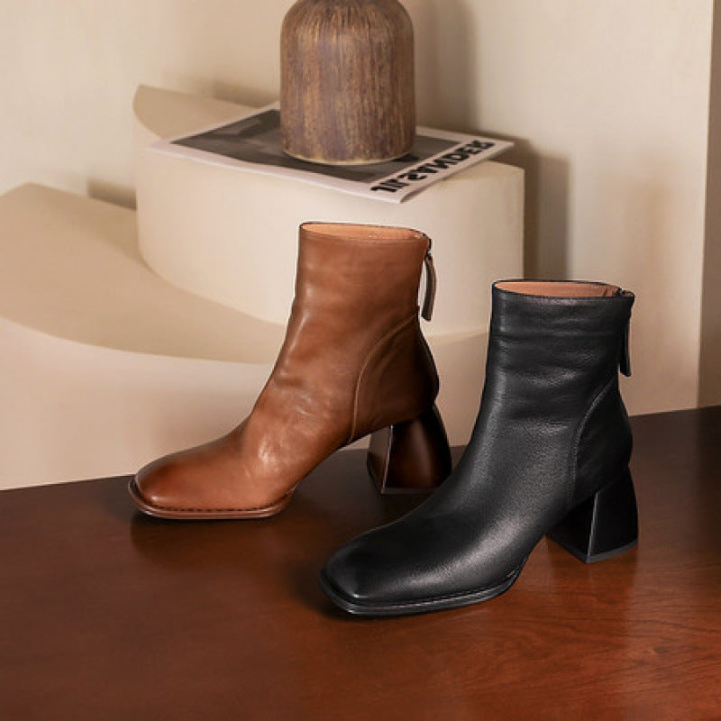 Maree | Leather Boots