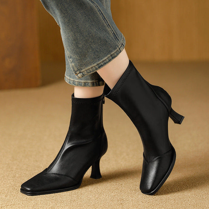Colleen | Leather Boots