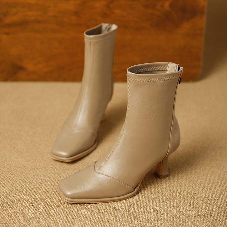Colleen | Leather Boots