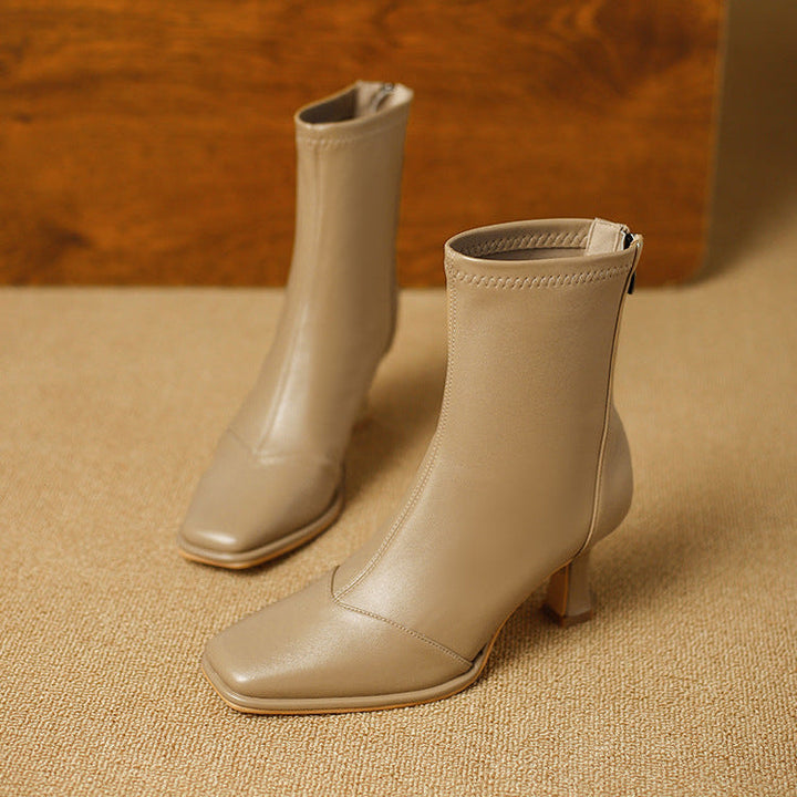 Colleen | Leather Boots
