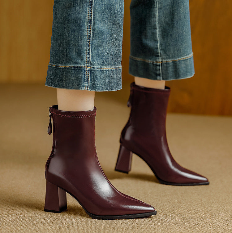Pamela | Leather Boots