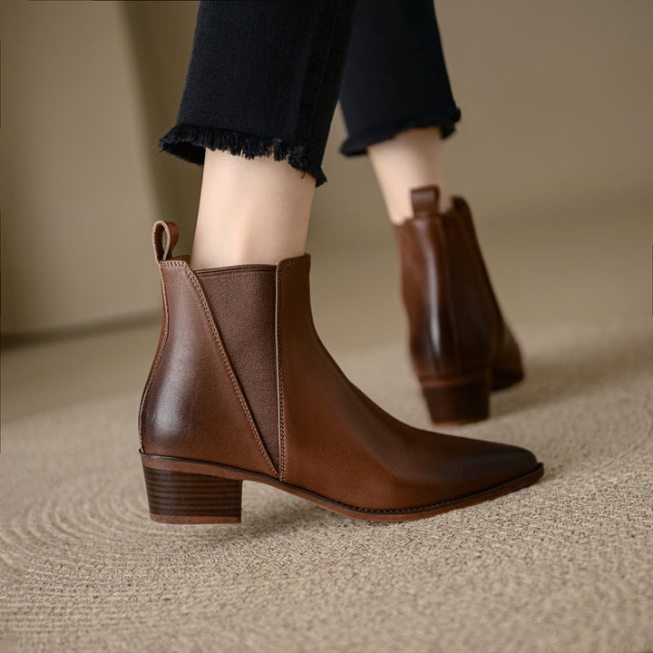 Helen | Leather Boots