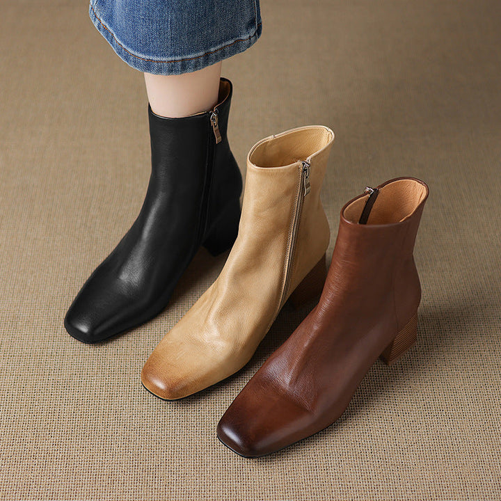 Bernadette | Leather Boots