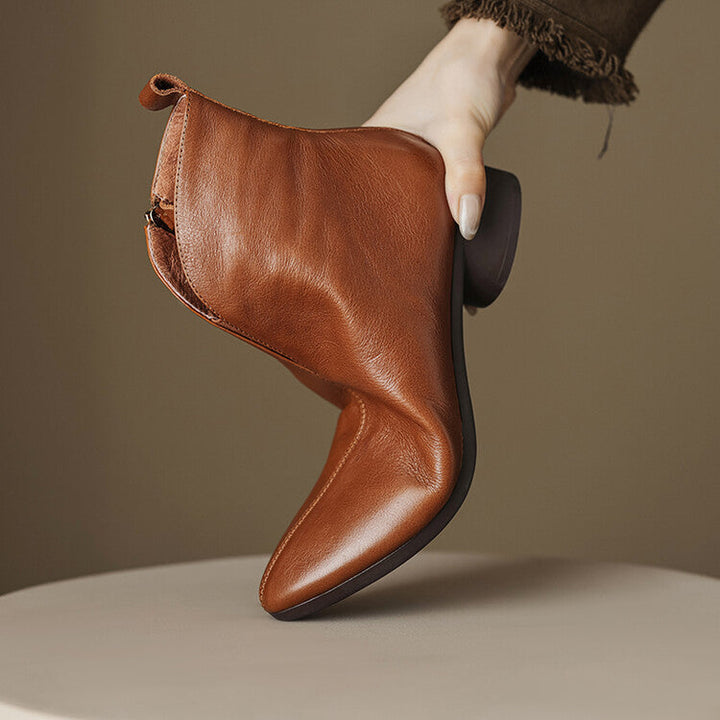 Catherine | Leather Boots