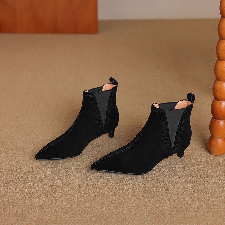 Heather | Suede Boots