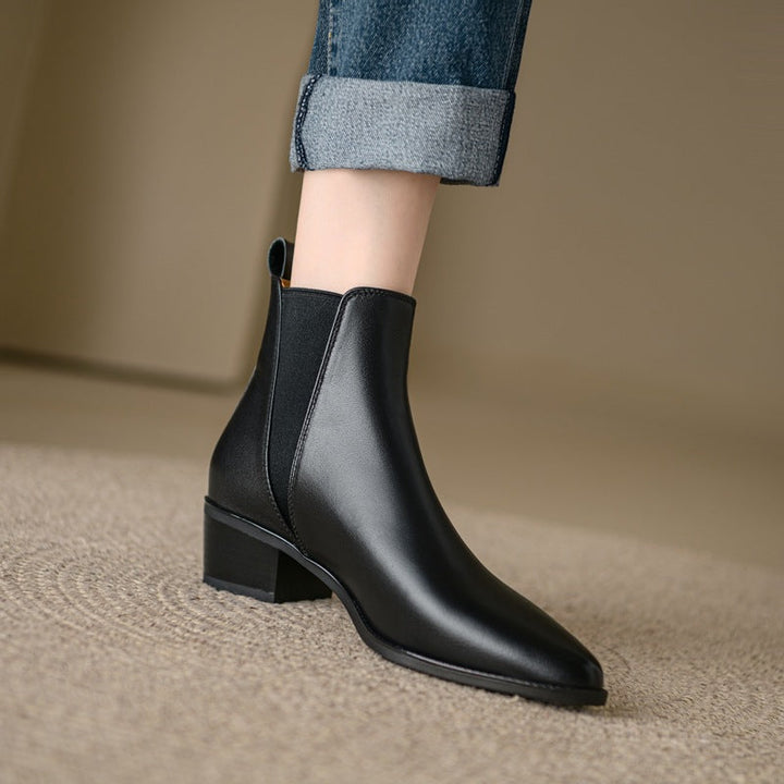 Helen | Leather Boots