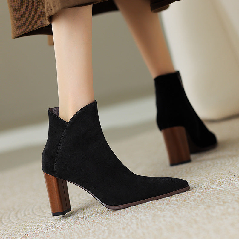 Leanne | Suede Boots