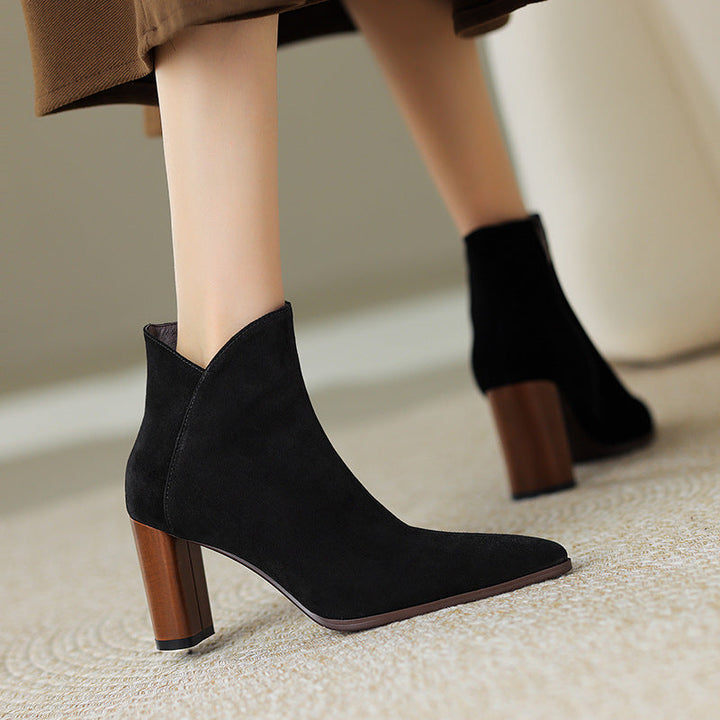 Leanne | Suede Boots
