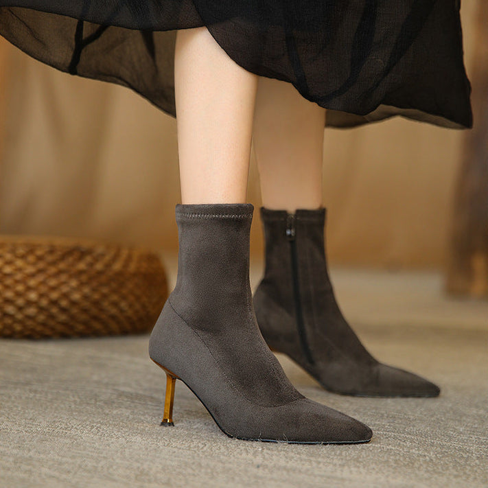 Fiona | Suede Boots