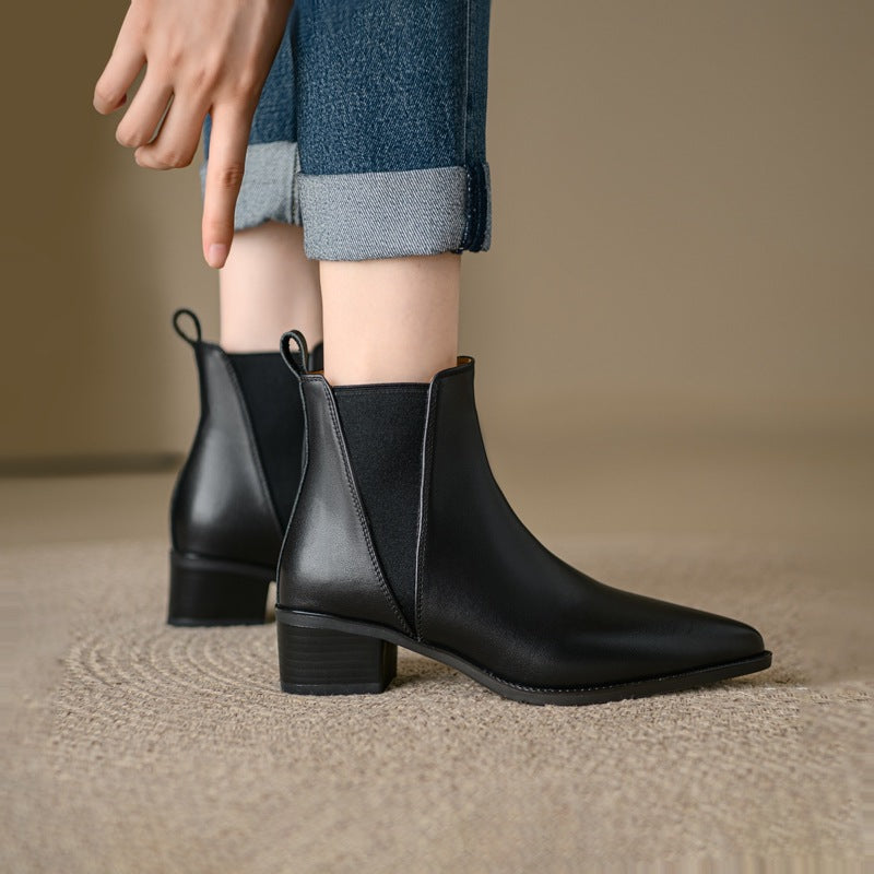 Helen | Leather Boots