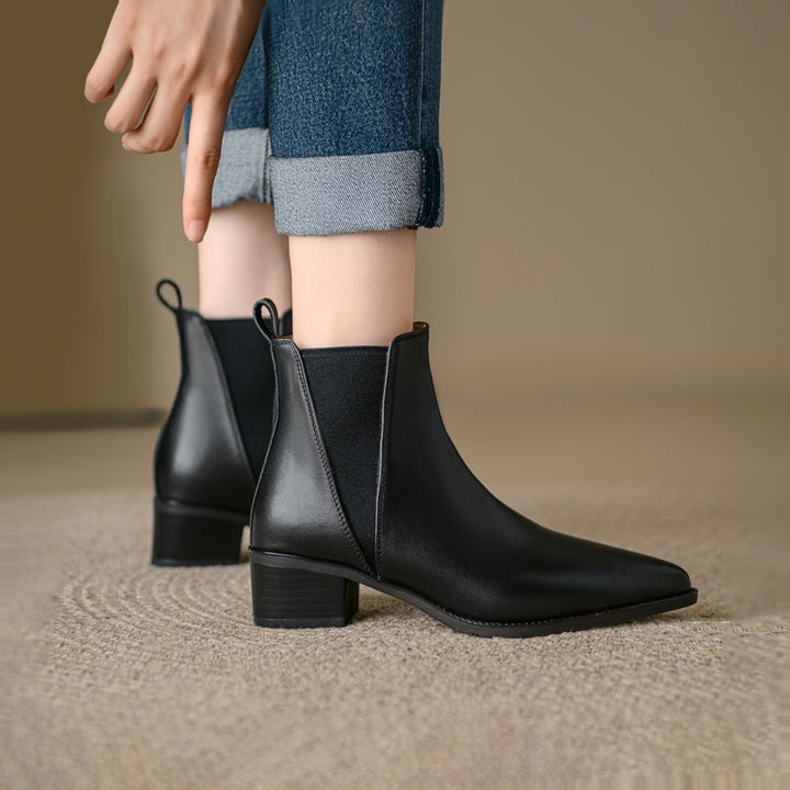 Helen | Leather Boots
