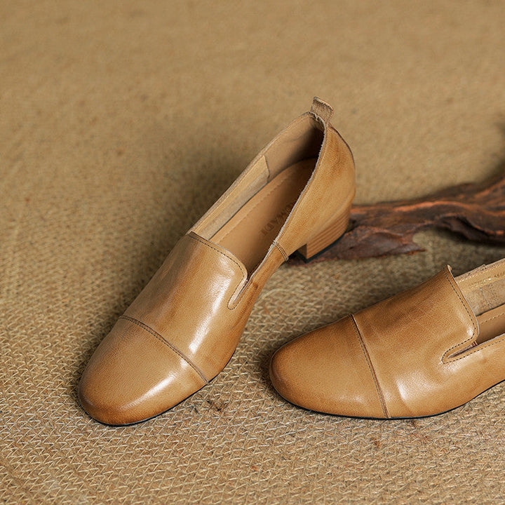 Leena Genuine Leather Loafers