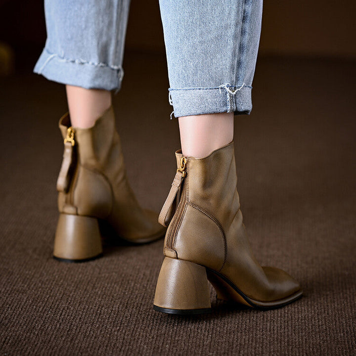 Kathryn | Leather Boots