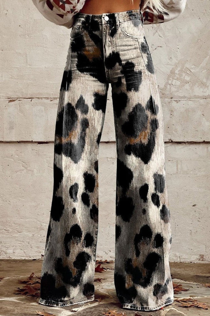 Adelaide | Leopard Jeans