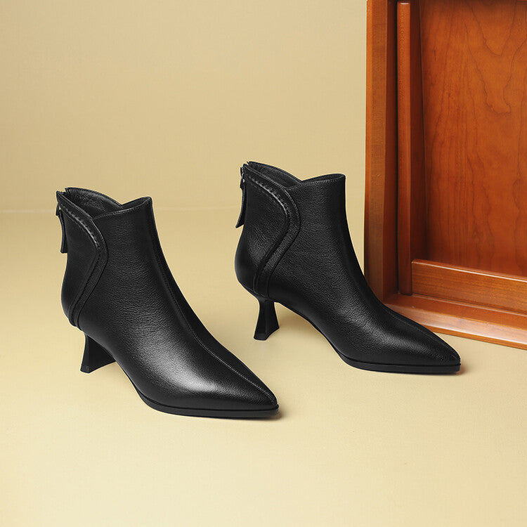 Noelene | Leather Boots