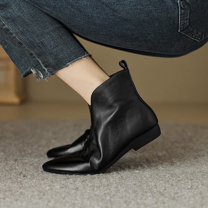 Catherine | Leather Boots