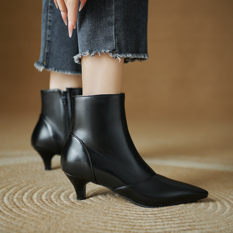 Rhonda | Leather Boots