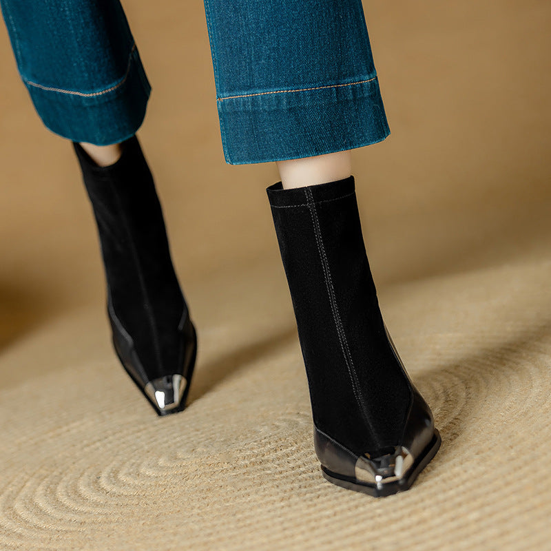 Roslyn | Leather Boots