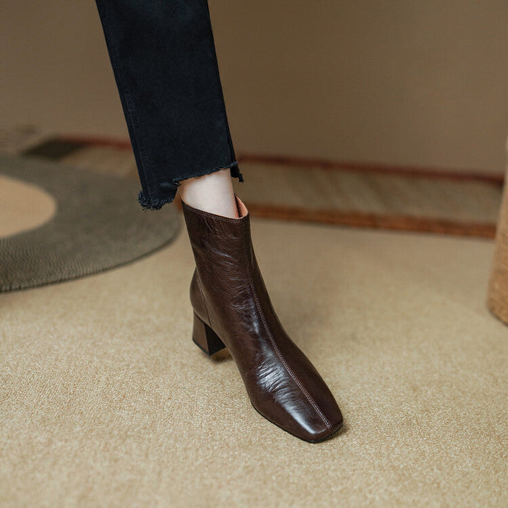 Glenda | Leather Boots