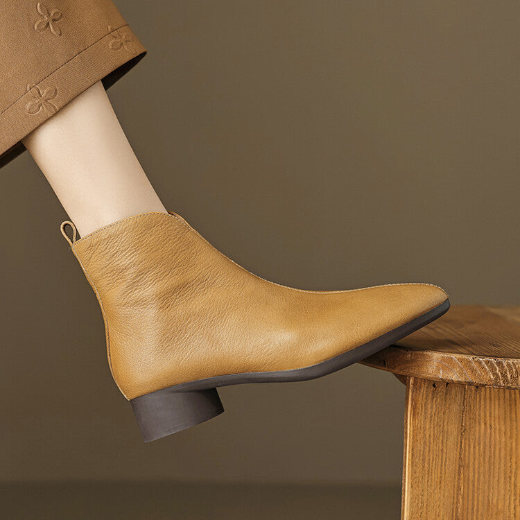 Catherine | Leather Boots