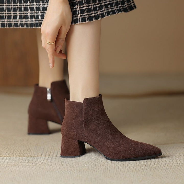 Trish | Suede Boots