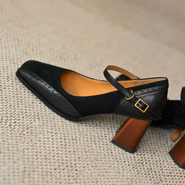 Lior Leather Heels