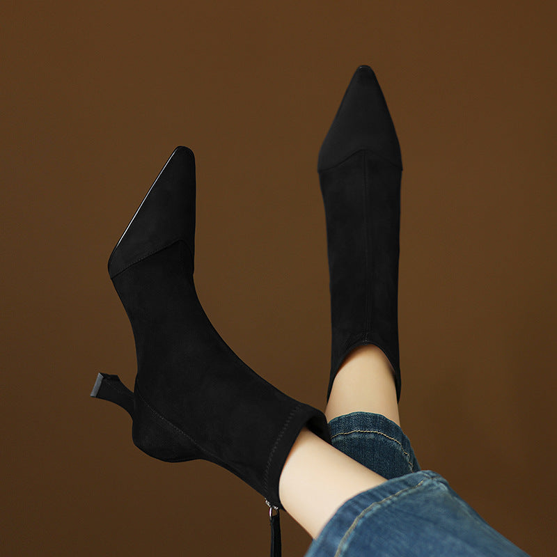 Adele | Suede Boots