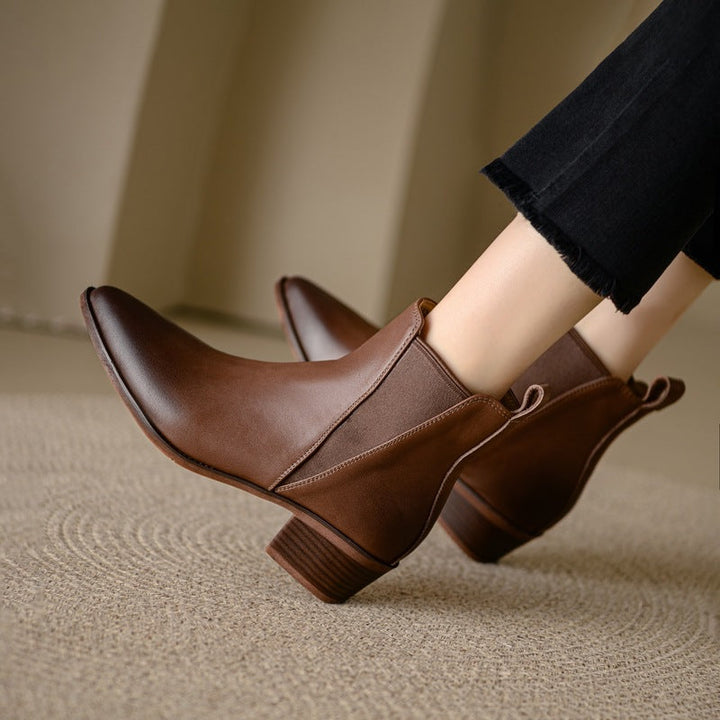Helen | Leather Boots