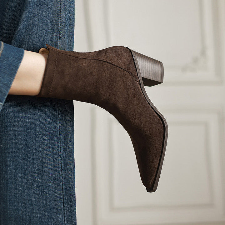 Coralie | Suede Boots