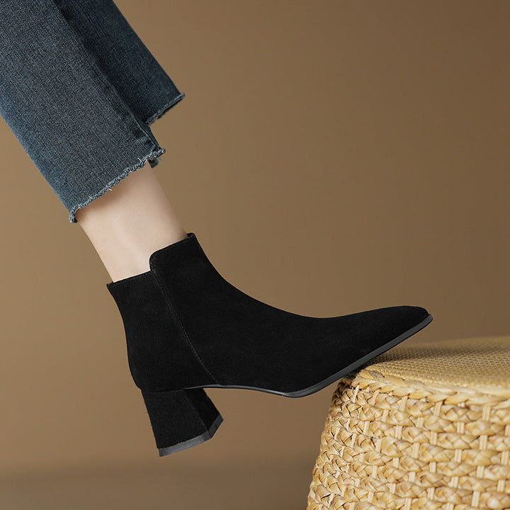 Trish | Suede Boots