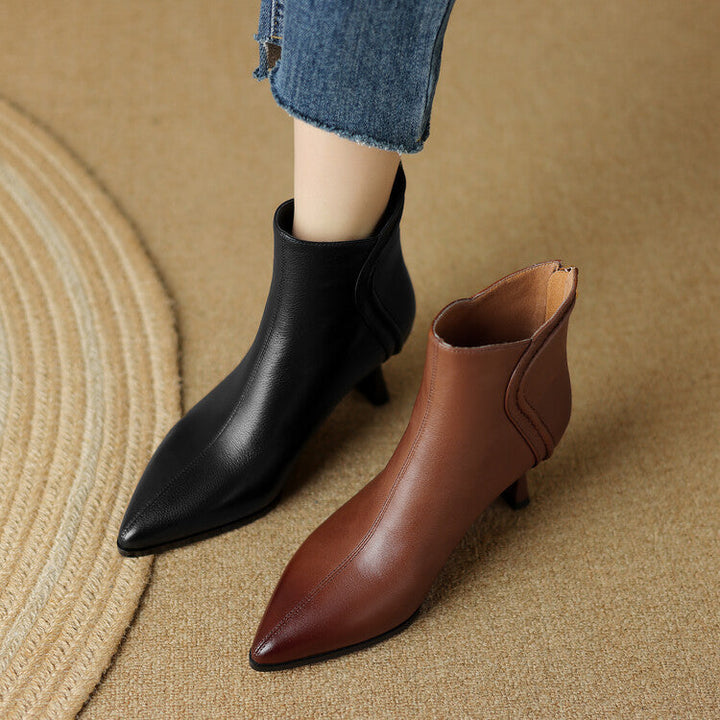 Noelene | Leather Boots