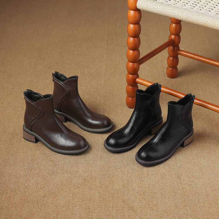 Lynette | Leather Boots