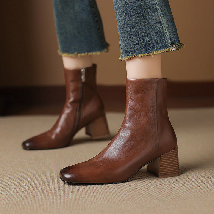 Bernadette | Leather Boots
