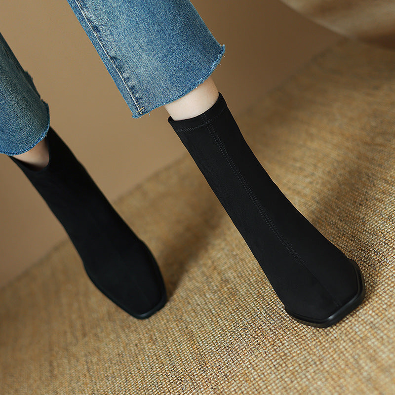 Denise | Suede Boots