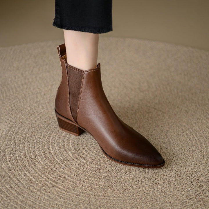 Helen | Leather Boots