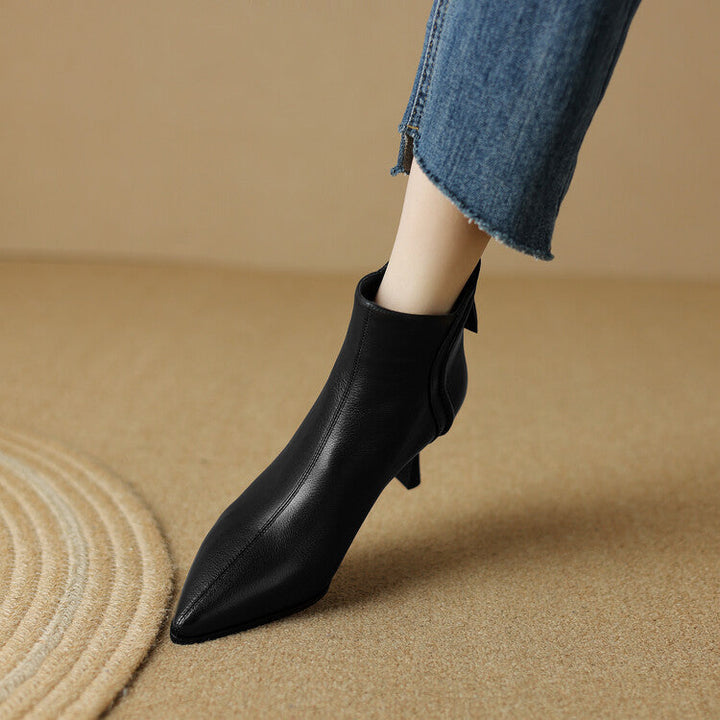 Noelene | Leather Boots