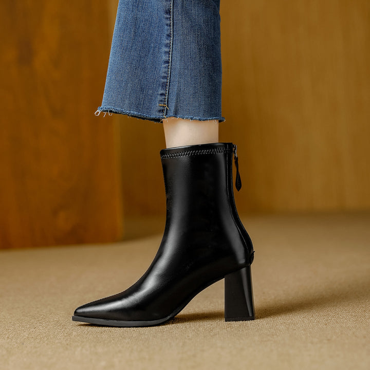 Pamela | Leather Boots