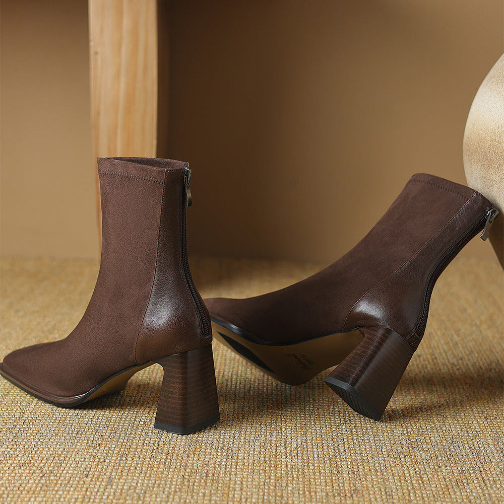 Denise | Suede Boots