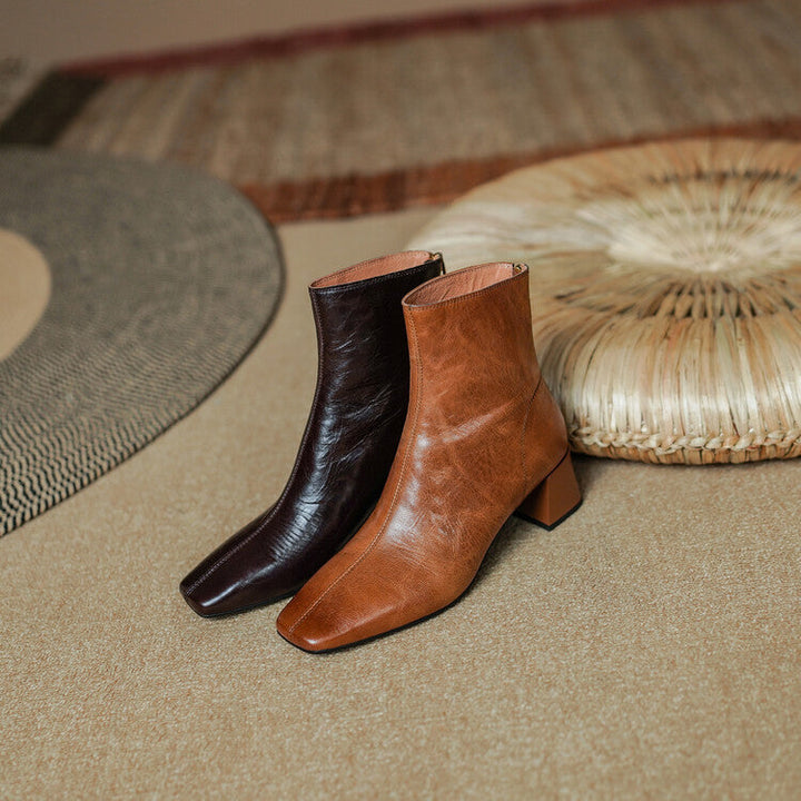 Glenda | Leather Boots