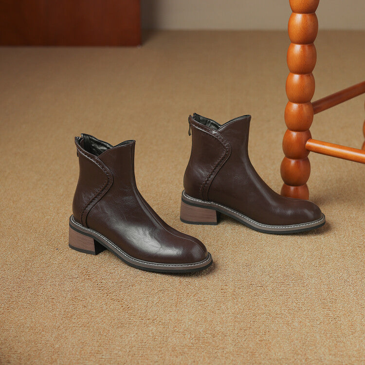 Lynette | Leather Boots