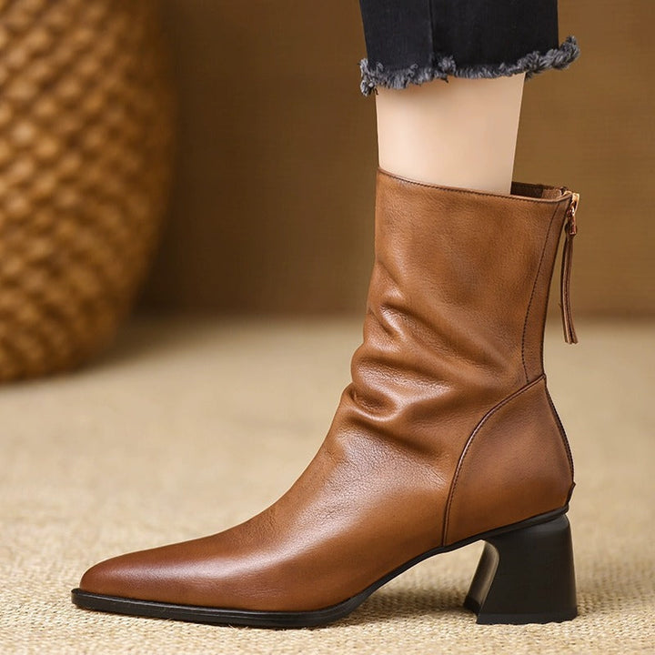 Julie | Leather Boots