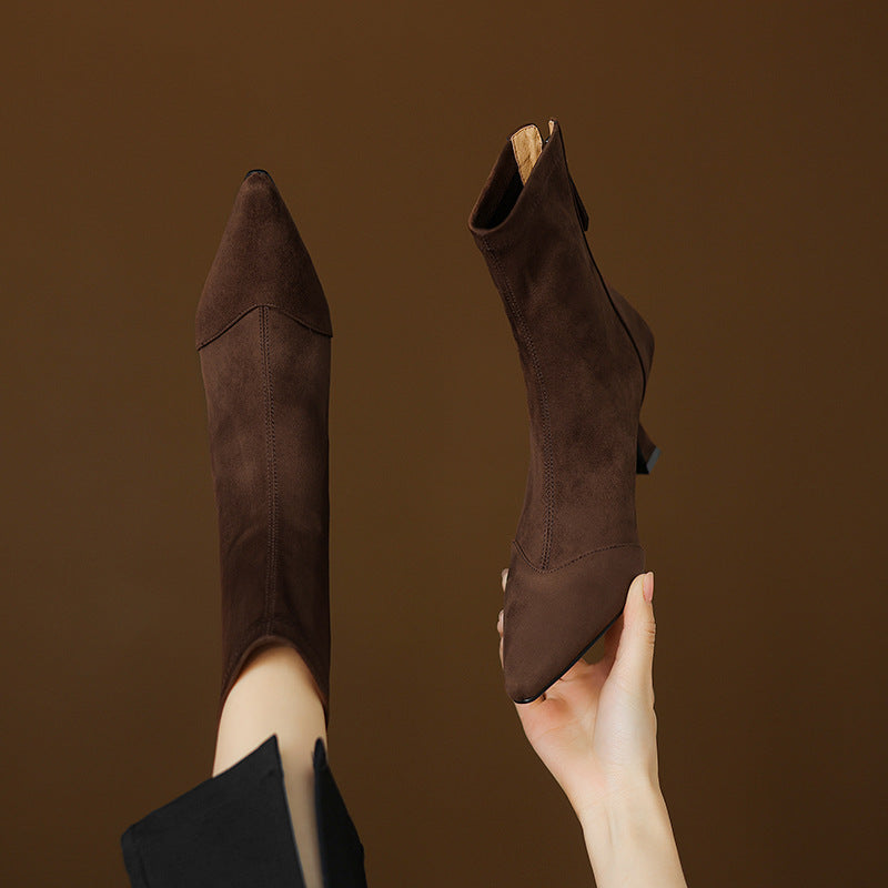 Adele | Suede Boots